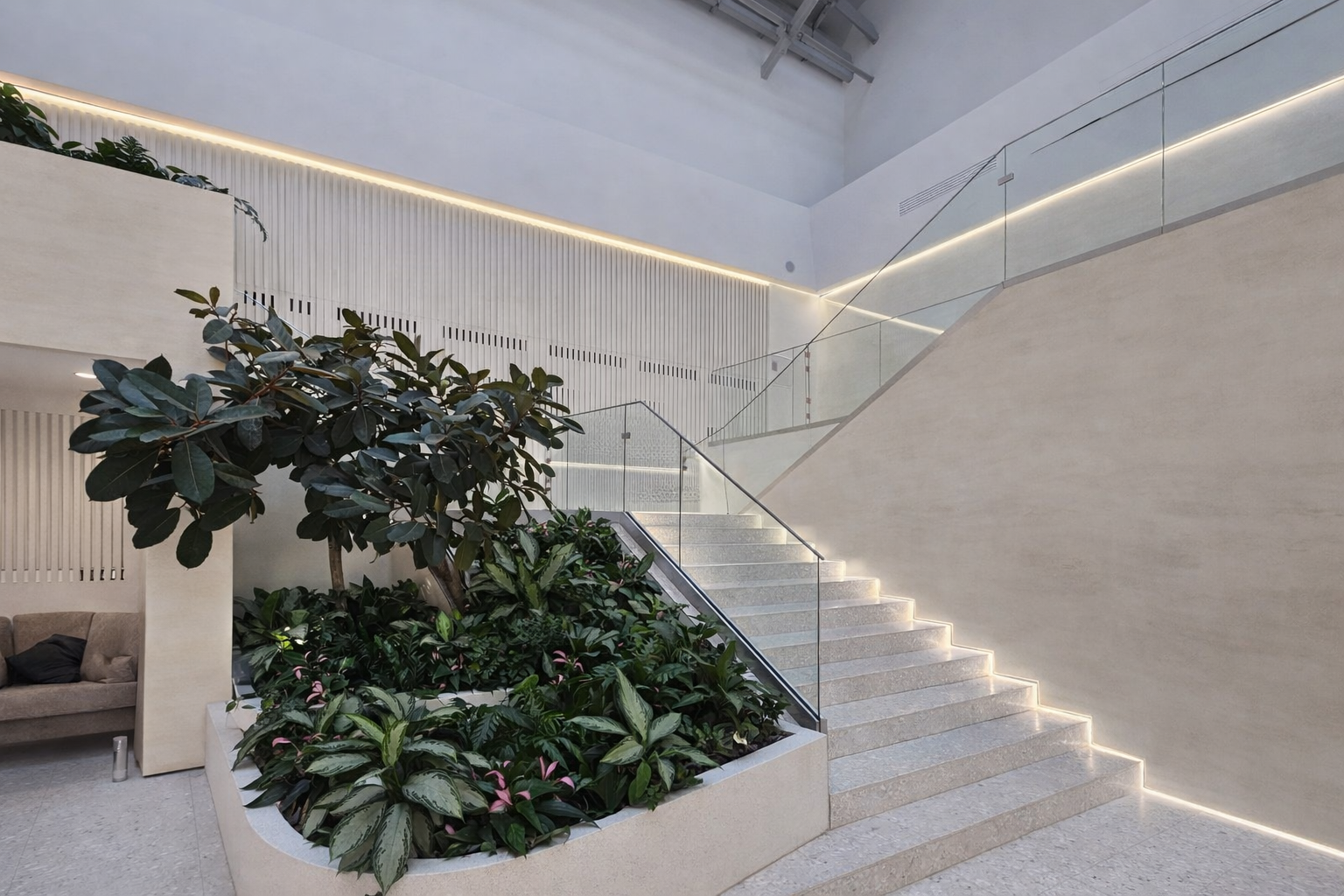 Ограждения из стекла